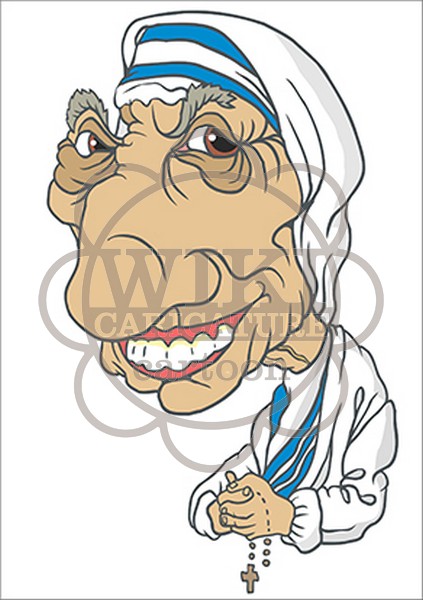 Mother Teresa Portrait Projects | Photos, videos, logos, illustrations and  branding on Behance
